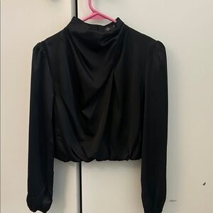 Elegant Black Women's Top